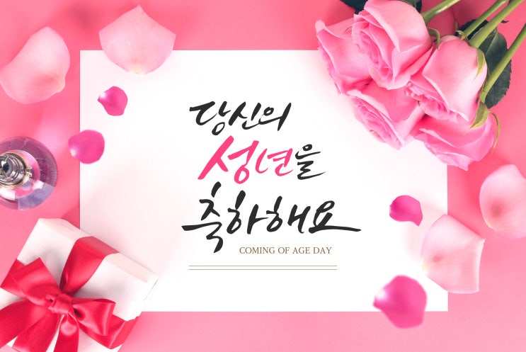  성년의 날 - 성년의 날 나이와  성년의날 선물의미