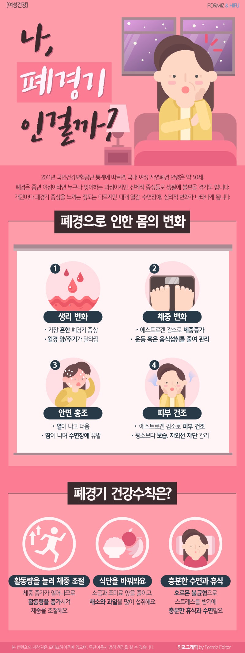 여성의 폐경이 빨라지는 이유 증상 완화를 위한 팁