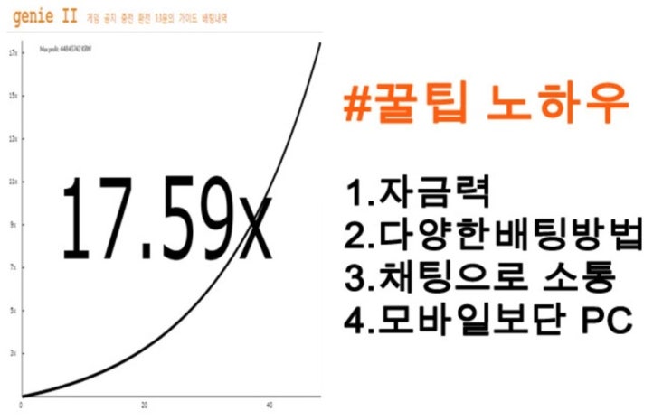  소셜그래프게임 [부스타빗] 백승 노하우 공유