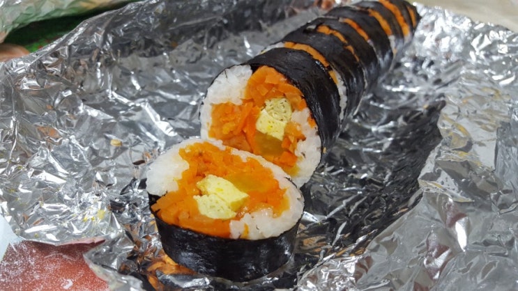  전주맛집:생활의달인/맛있는녀석들에 방송된  오선모옛날김밥(당근김밥)