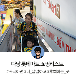  [쇼핑리스트] 다낭 롯데마트 필구 아이템&선물