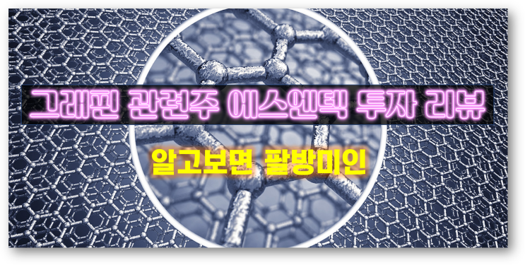  그래핀 관련주 에스엔텍 투자 리뷰(알고보면 팔방미인)