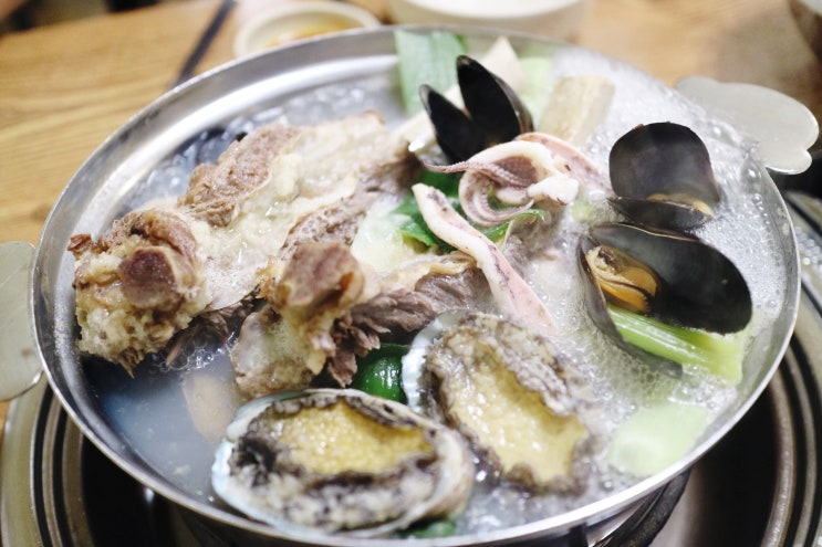  원당맛집, 해물칼국수 맛있는 바다담은해물손칼국수