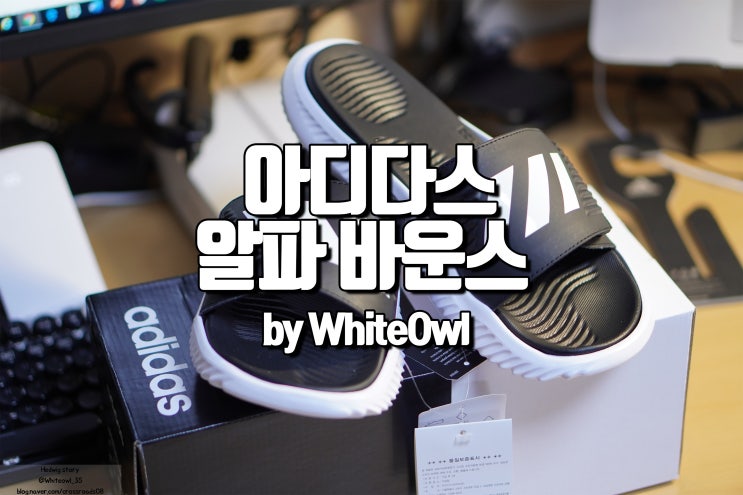  아디다스 알파바운스 슬라이드 슬리퍼 이거 하나면 여름 끝 사이즈 추천 BA8775