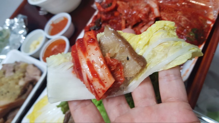  강북구 신창시장 인근 보쌈 맛집, 장수마늘보쌈