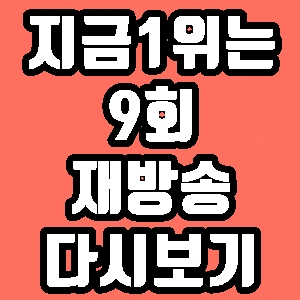 지금1위는 박미경 컬트 손승연 바비킴 9회 재방송 다시보기 방송시간 편성표