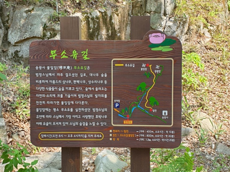  엠넷여성트레킹에서  다녀온 불일암 송광사  선암사