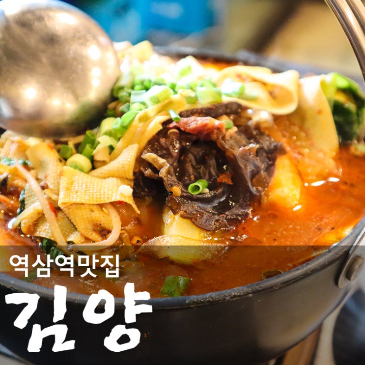  역삼역회식 역삼양꼬치 외에도 마라탕이 맛있는 김양