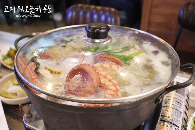  까치산역 맛집 / 해신탕으로 든든한 몸보신 "마시마니 문어&전복갈비찜 화곡점"