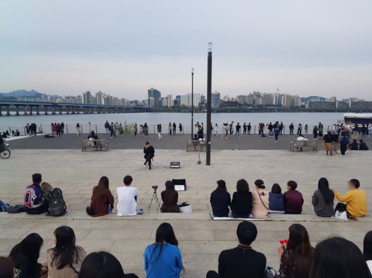  훠궈 그리고 서울 여의도 한강 공원 나들이/ 남매의 서울 여행 1일차