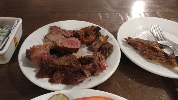  [남미] 브라질 여행 : 브라질 이과수 폭포 2 가우초 바비큐 슈하스코 식당 브라질 물가 2