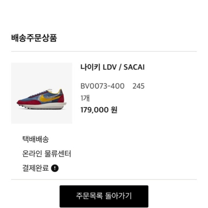  번개장터 나이키 사카이