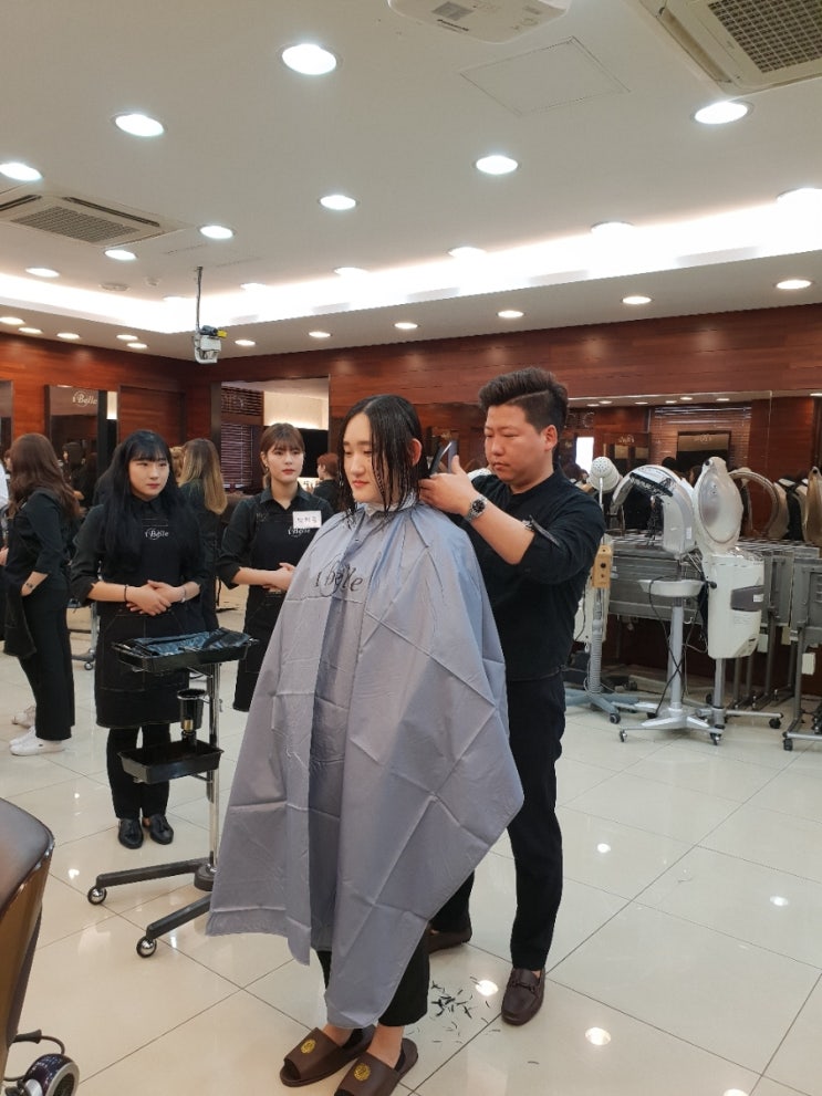  경인여대 아이벨르 헤어 학과 이벤트 재능기부 참여 (feat.아이벨르팜므 제2동탄점 조희선 대표)