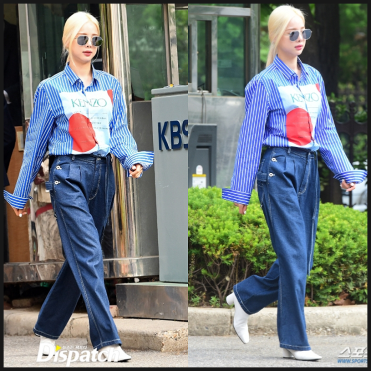  뮤직뱅크 출근길 EXID 솔지 스타일 보잉 선글라스 추천!!