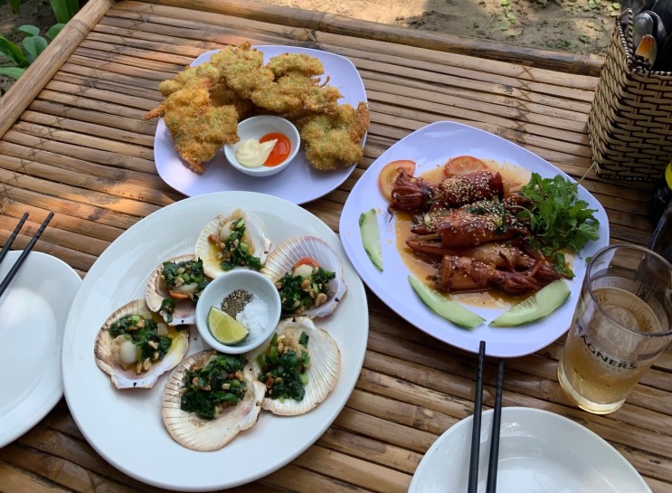 작은메모 :: 베트남 호이안 안방비치 맛집 라플라주