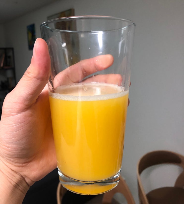 Glass 2. 간단하지만 상큼한  칵테일, 오렌지 블로섬 (Orange Blossom)