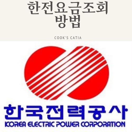  한국전력(한전) 전기요금 조회 방법 및 절차