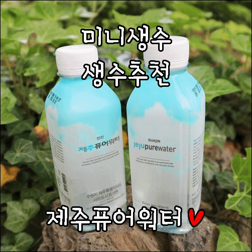  미니생수 외출 출장시 휴대하기좋은 제주퓨어워터 자연 정화된 생수추천
