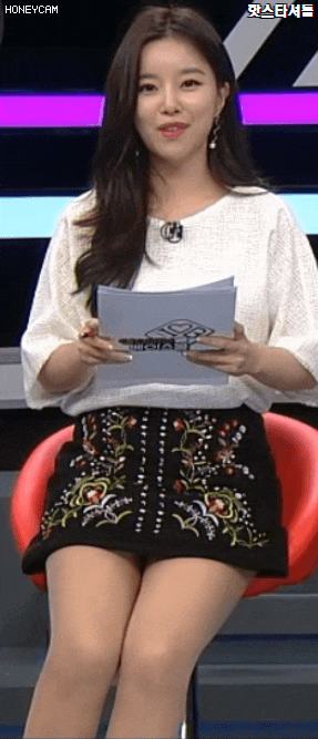 190516]아이러브베이스볼 이향 아나운서 움짤 핫스타셔틀