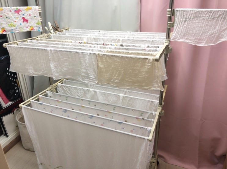  출산빨래 / 밤부베베 천기저귀.손수건 세탁방법 / 배넷저고리.바디슈트.도노도노 블랭킷 세탁