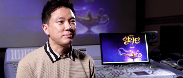  정성화, 디즈니 라이브 액션 <알라딘> 램프의 요정 지니 역할로 첫 영화 더빙 도전!