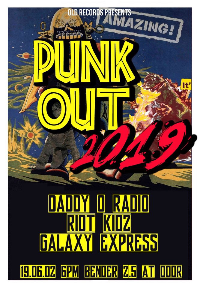  「PUNK OUT! 2019」 6월2일!