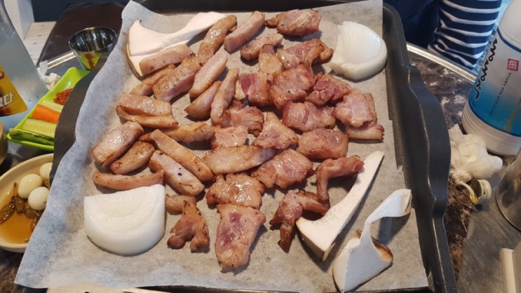  옥계맛집 '밤이면 밤마당'  포차