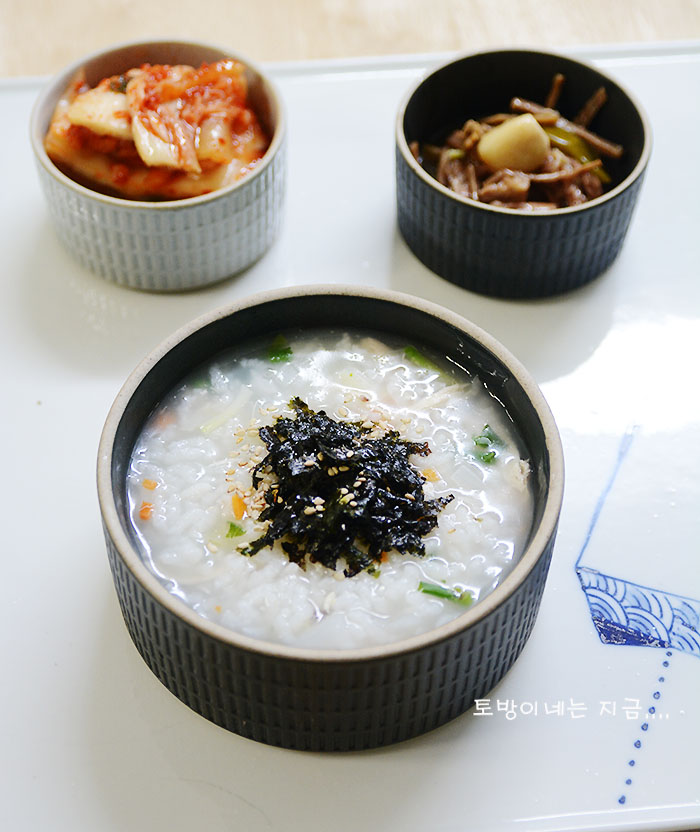  닭죽 끓이는 법 쿠쿠 전기압력밥솥 트윈프레셔 쉽고 빠르네요~