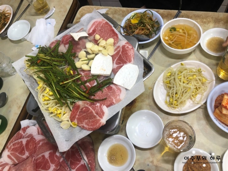  을지로 전주집 냉삼 먹으러 출동!