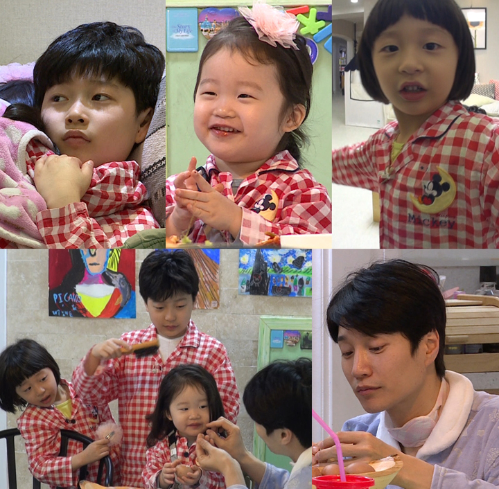 <슈퍼맨이 돌아왔다> 김다현 세자녀 등장 <슈퍼맨이 돌아왔다> 김다현 세자녀 등장