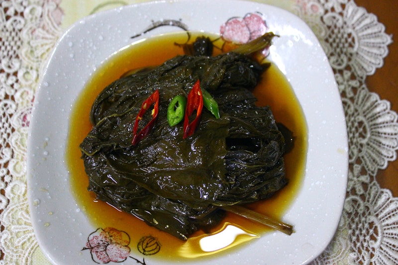 곰취요리 홍천마을 영희네농장 곰취 장아찌 : 네이버 블로그