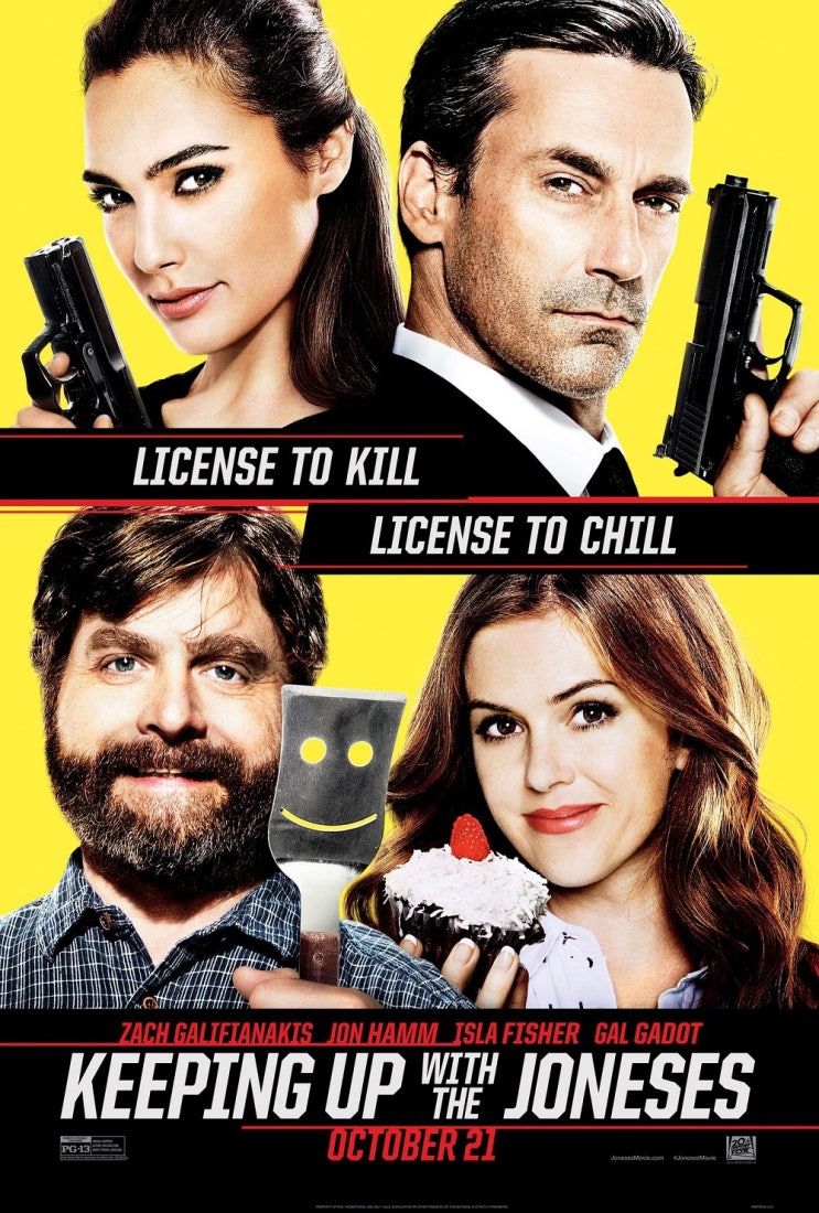 영화 이웃집 스파이(Keeping Up with the Joneses, 2016) 후기, 결말, 줄거리
