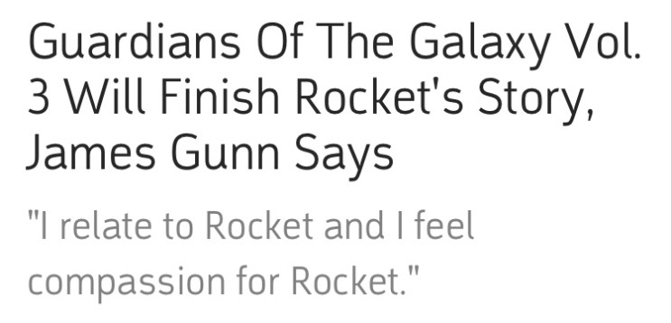 가디언즈 오브 갤럭시3 주인공은 로켓!!