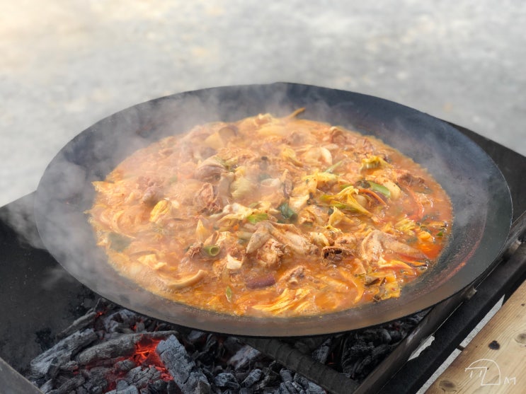  가평 산골농원 : 솥뚜껑 닭볶음탕 맛집, 전참시 이영자 맛집
