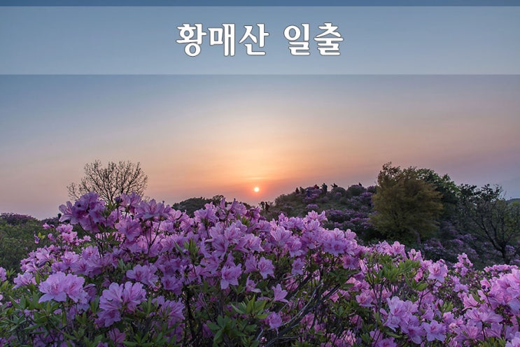  황매산 일출