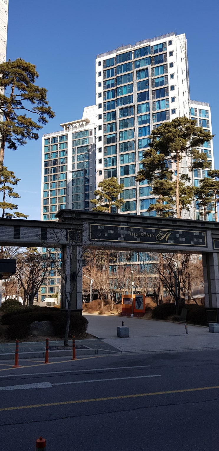  성수동과 서울숲 힐스테이트 아파트