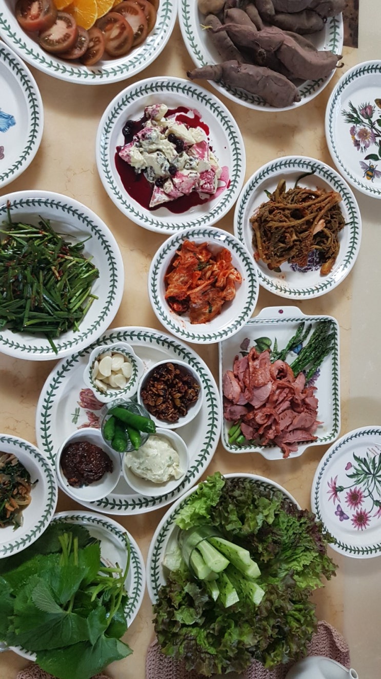 봄철  5월 제철음식으로 차린 맛있는집밥 한끼   주말밥상 냉장고속파먹기 by mamakingcook