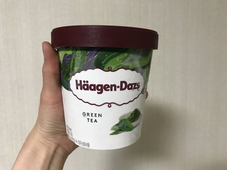  하겐다즈 파인트 그린티