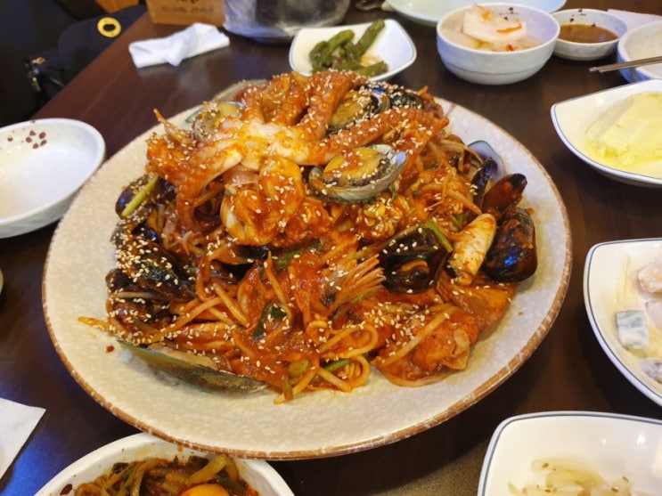 비오는날 아침엔 해물찜이죠! 성남 천하일미