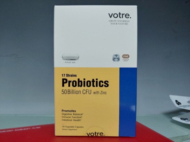 하루 한알 ! 내 몸에 좋은 유산균 ! 보트레 프로바이오틱스 ( votre Probiotics )