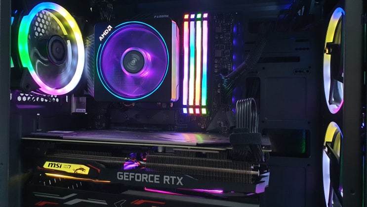  라임컴퓨터 / 대구 조립컴퓨터 / MSI RTX2070 게이밍Z / MSI B450 게이밍 프로 카본 / 컴퓨터조립대행