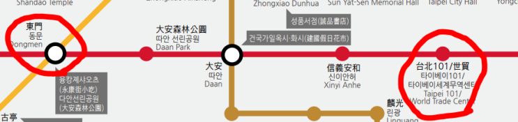  2박 4일 대만 여행 (3일차-융캉제,미미,총좌빙,삼형매망고빙수,마라훠궈,85도씨소금커피) - 총경비