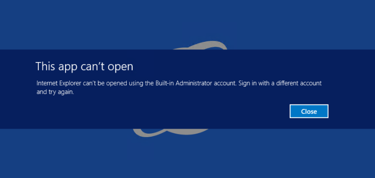  [windows server 2012] This app can't open 해결하기