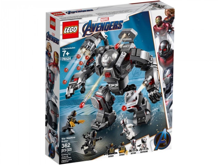 [LEGO 76124] 워머신 버스터 조립 후기