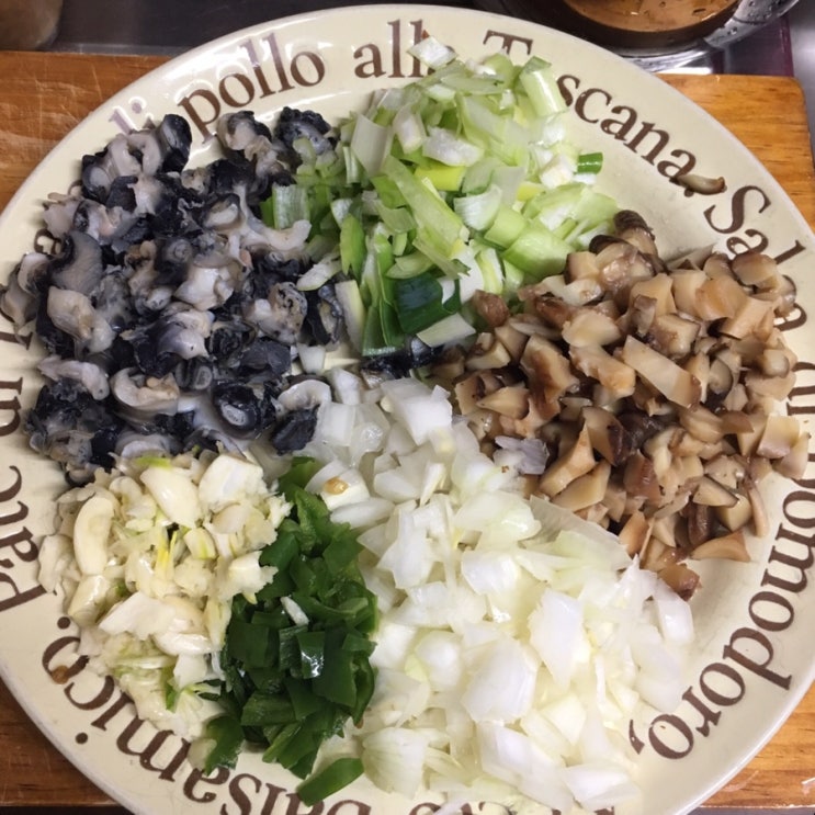  당진 우렁이 쌈밥, 강된장을 만들어 보았어요