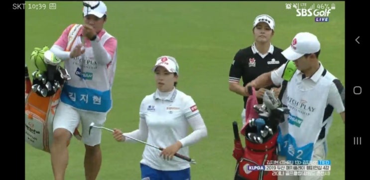  klpga 두산매치플레이최종전이 열리고 있네요. 오전에 준결승4강, 오후에 결승전과 3-4위전이 열립니다. SBS골프광팬으로서 감사해요ㅛㅛ