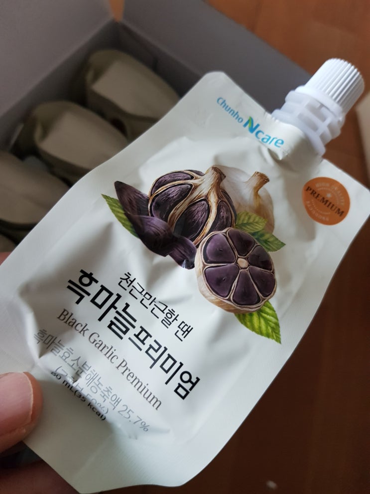  [쇼핑후기] 천호엔케어 흑마늘프리미엄 80ml