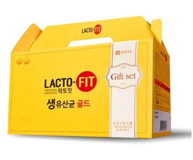  3초에 한통씩 판매되는 유산균 락토핏 생유산균골드 선물세트