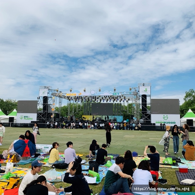  그린플러그드 서울 2019 후기 5/18 토요일, 난지한강공원, 준비물, 라인업, 부스