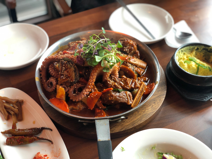  제주 거문오름 맛집:: 전복낙지소갈비찜이 맛있는 맵찜
